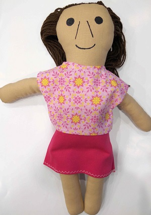 Indigenous Doll 36cm Aboriginal Contemporary Girl | Growing Child